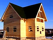 Устройство крыши деревянного дома